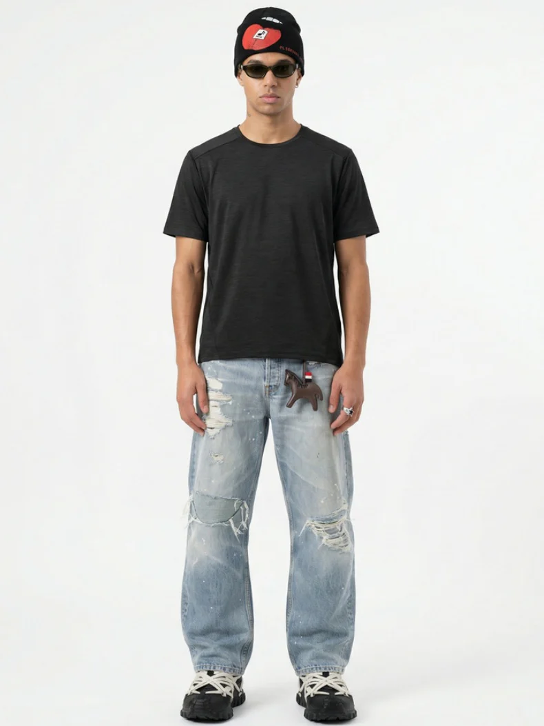 Outdoor Moisture Absorption Sweating Quick-drying T-shirts - Image 9
