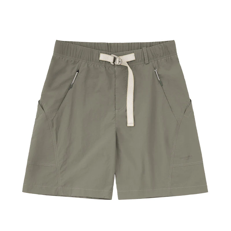 Drawstring Work Clothes Scimitar Shorts - Image 13