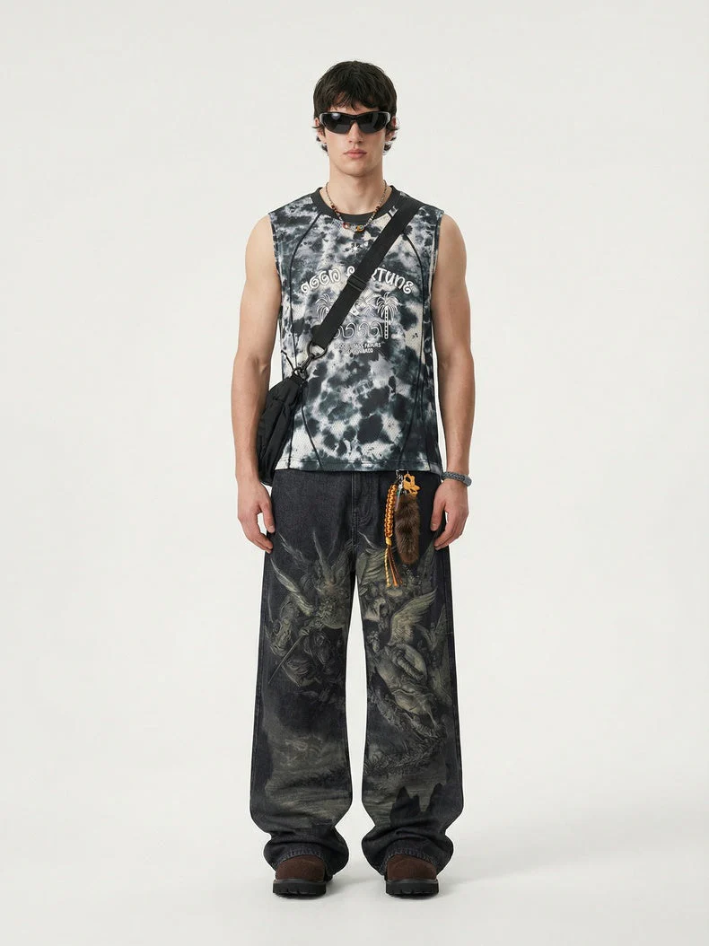 Sports Printed Tank Tops - Image 3
