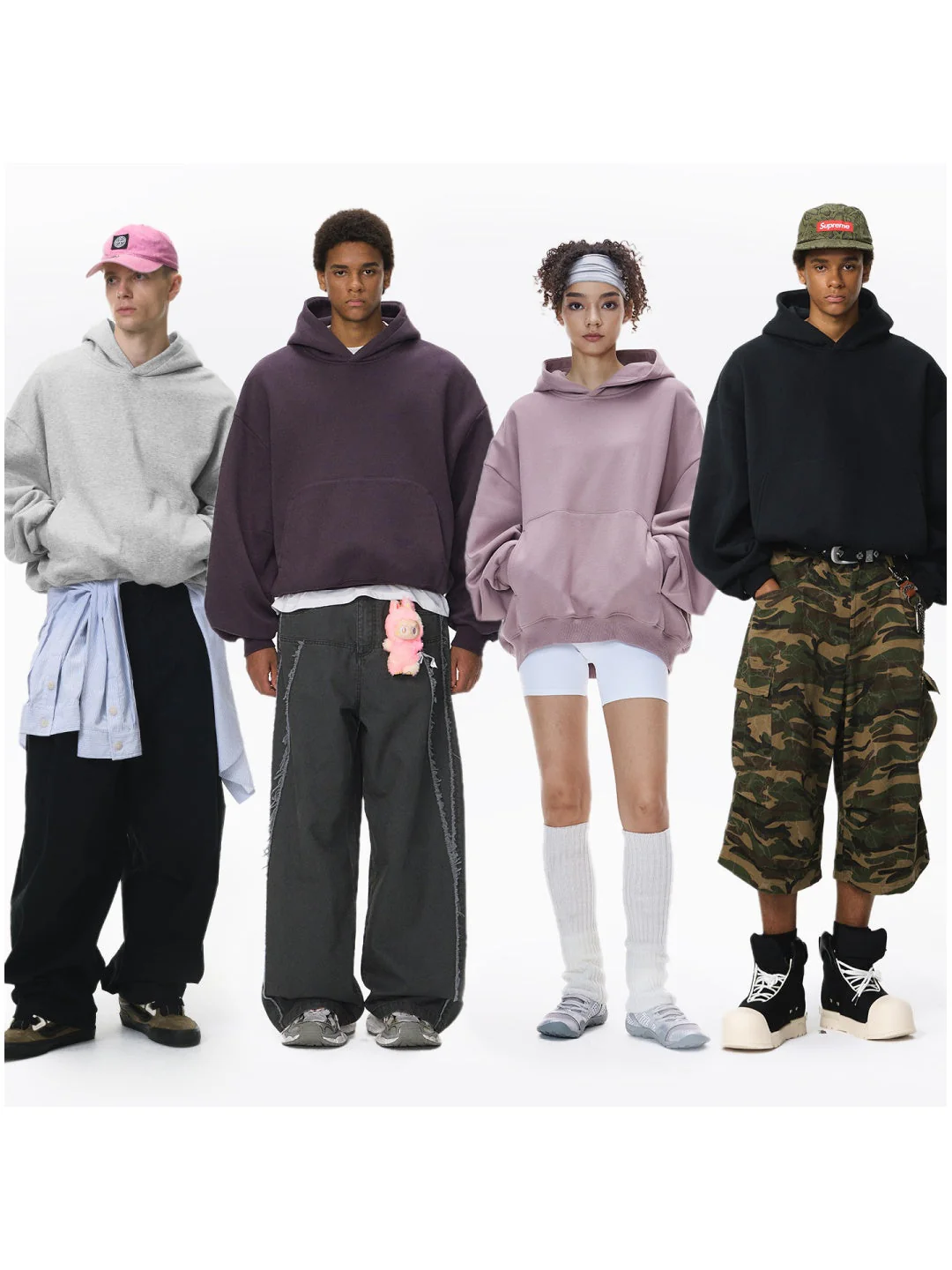 Machete Short Plush Hoodies - Image 2