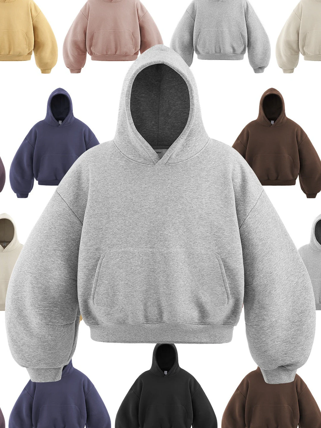 Machete Short Plush Hoodies - Image 3