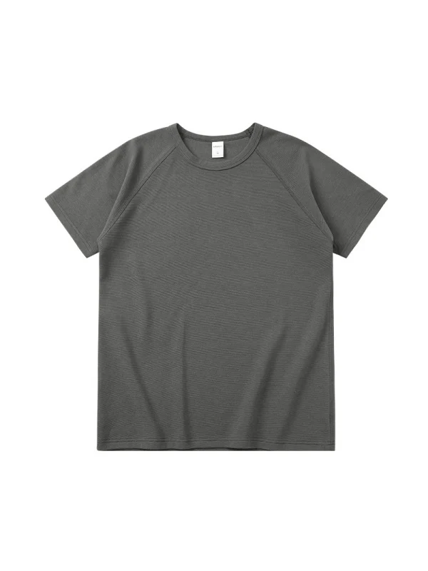 Stretch Tight Fit Navy Slim-fit T-shirts - Image 3