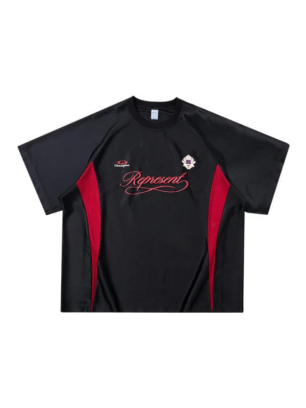 Color-blocked Patchwork T-shirts - Image 10