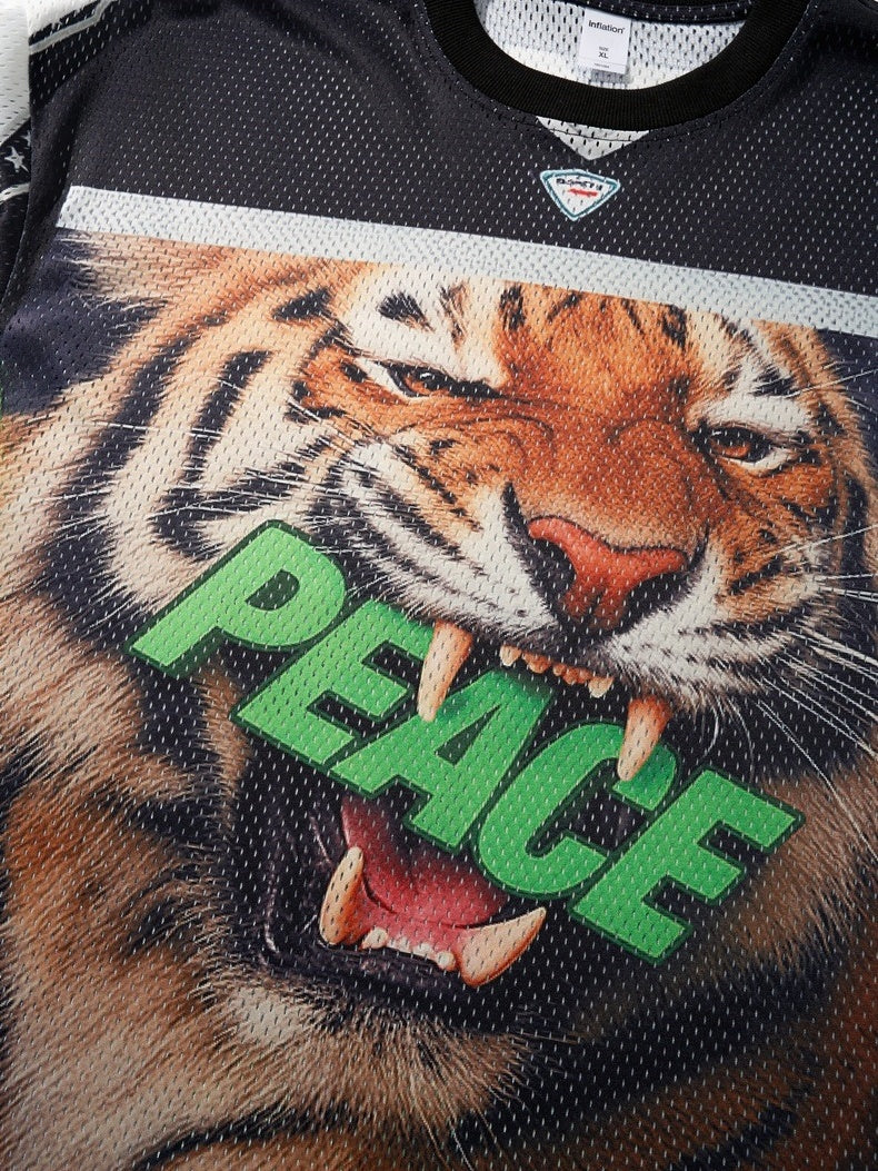 Tiger Printed Jersey T-shirts - Image 7