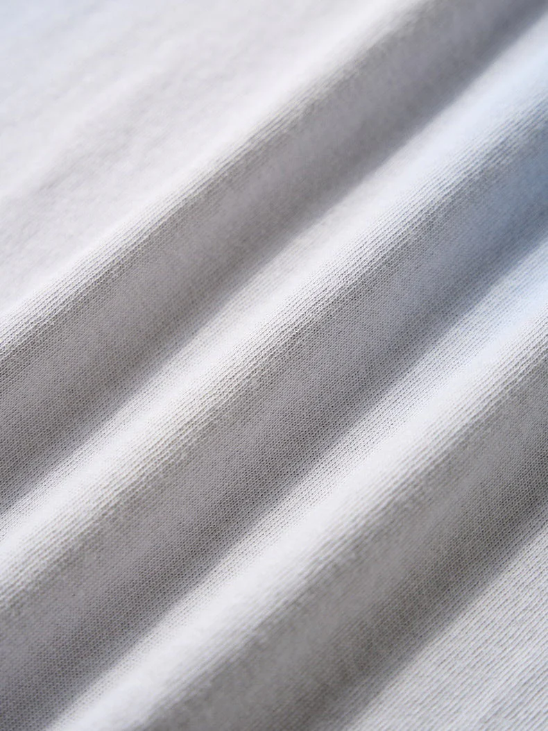 Cotton And Linen Printed Color-blocked Letter T-shirts - Image 4