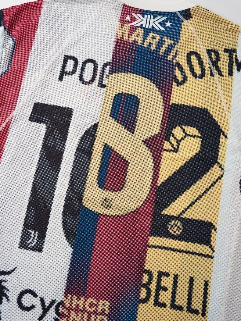 Patchwork Jersey Retro T-shirts - Image 6