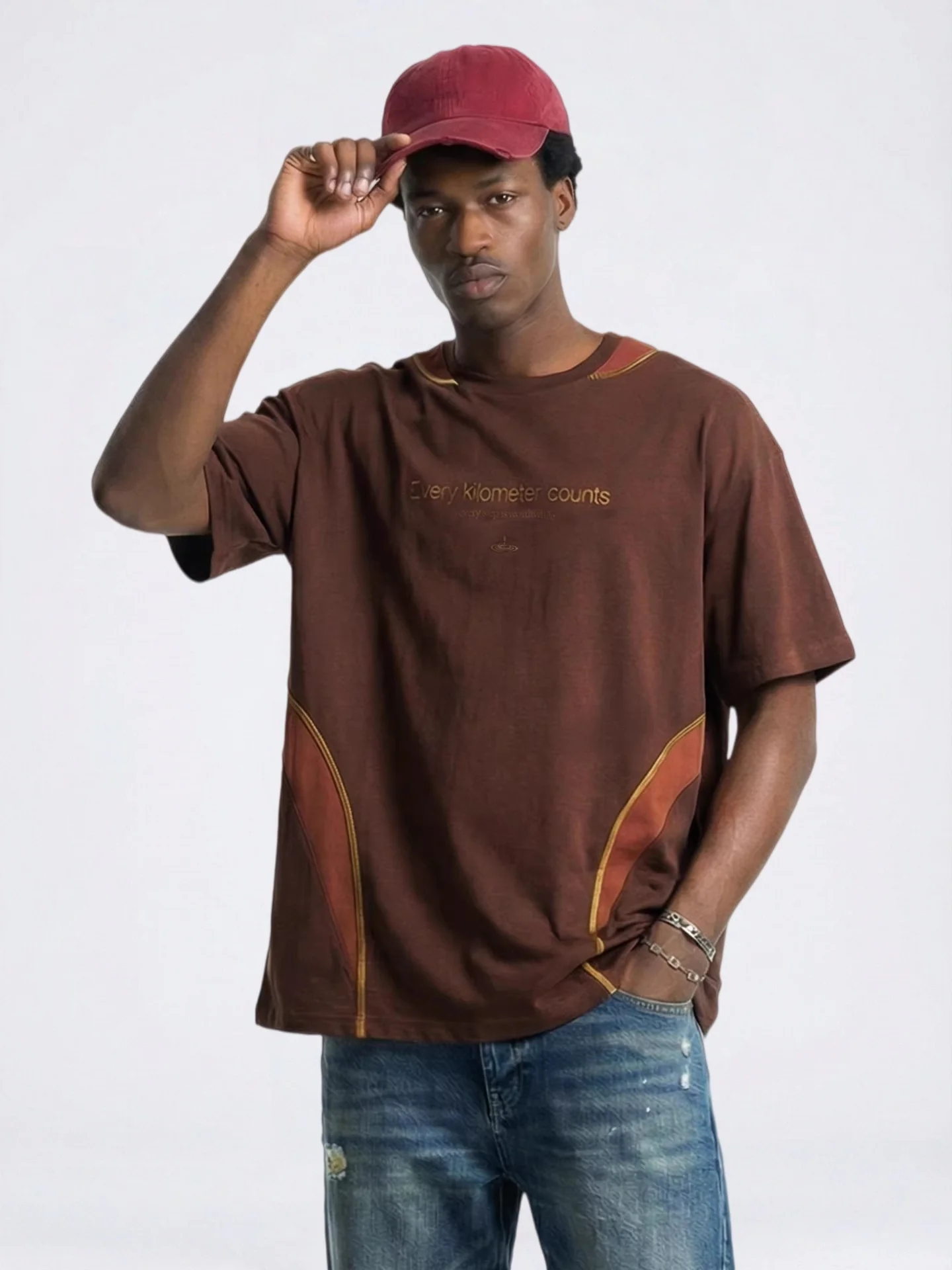Color-blocked Patchwork Quick-drying T-shirts