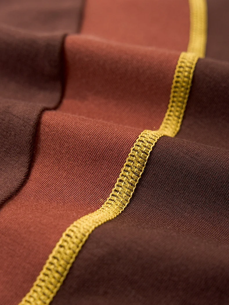 Color-blocked Patchwork Quick-drying T-shirts - Image 5