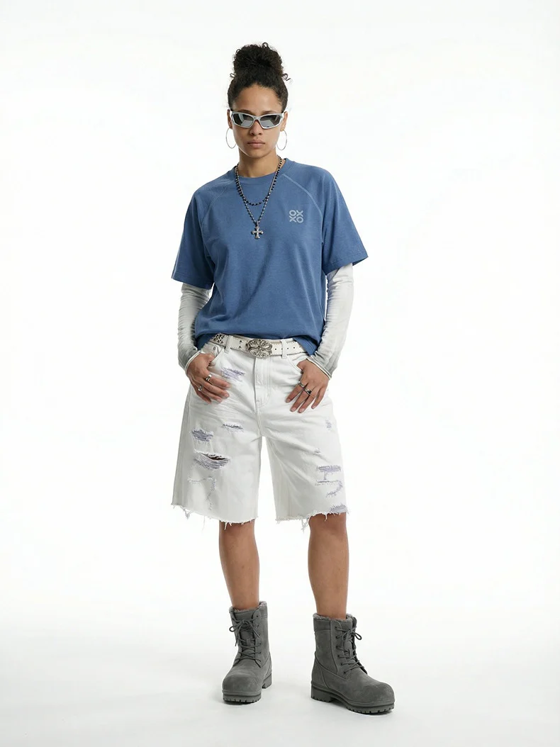 Color-blocked Sunscreen Quick-drying T-shirts - Image 6