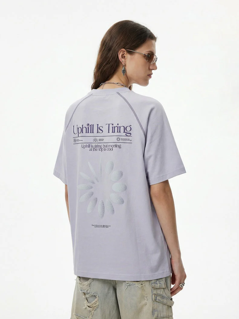 Color-blocked Sports Water Droplet Print T-shirts - Image 8