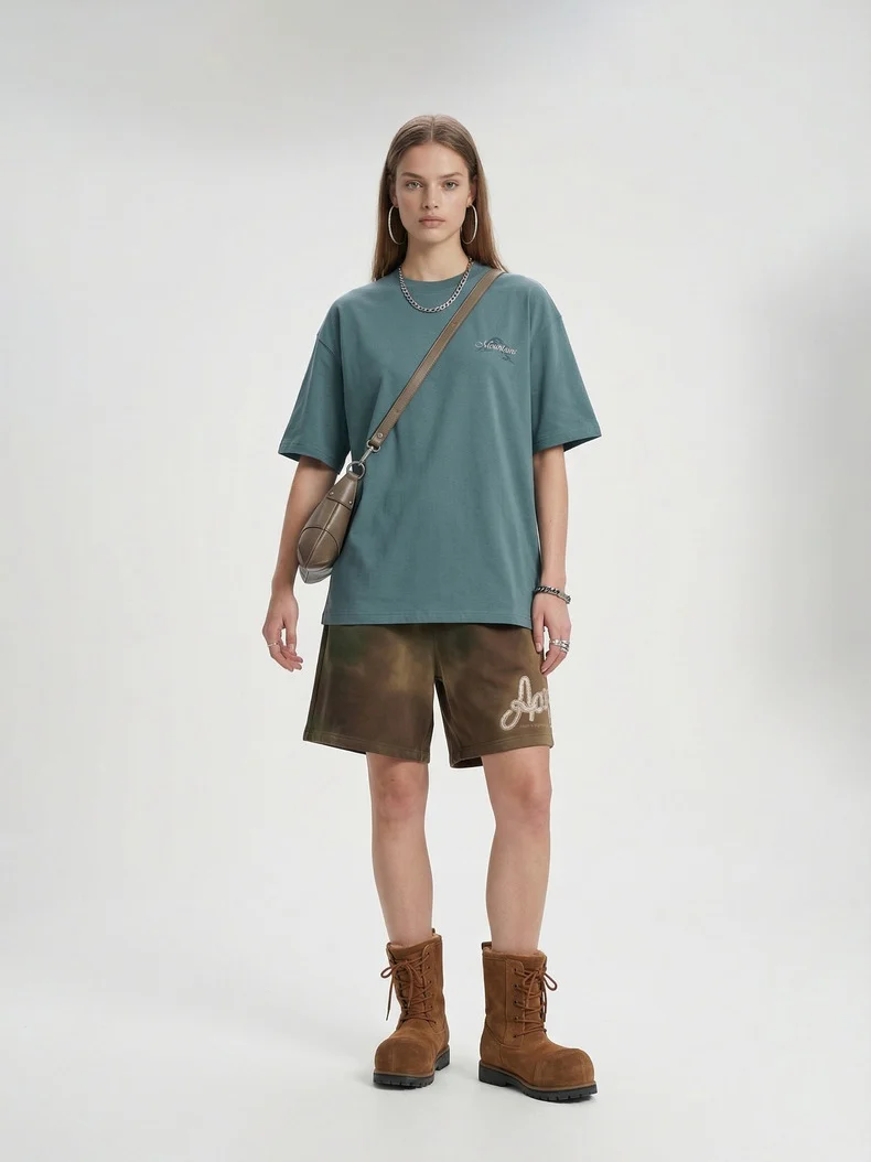 Mountain Range Printed Sweating Breathable T-shirts - Image 6