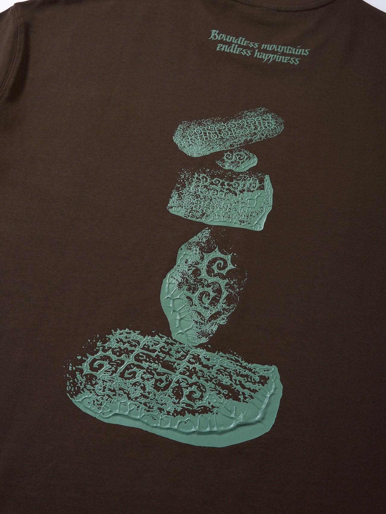 Retro Stone Printed T-shirts - Image 5