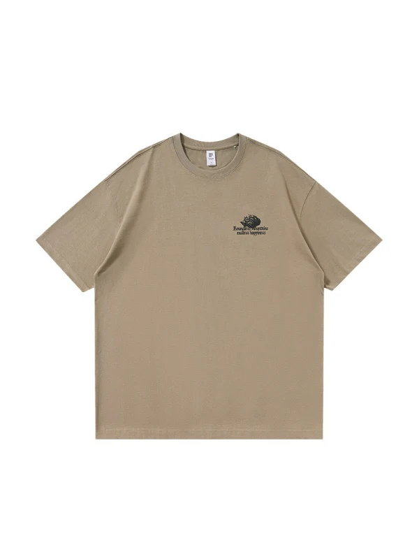 Retro Stone Printed T-shirts - Image 8