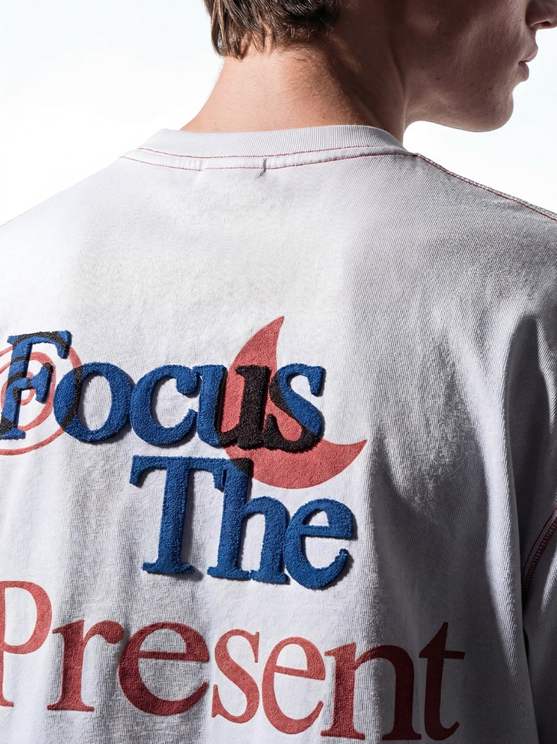 Color-blocked Loose-fit T-shirts - Image 3