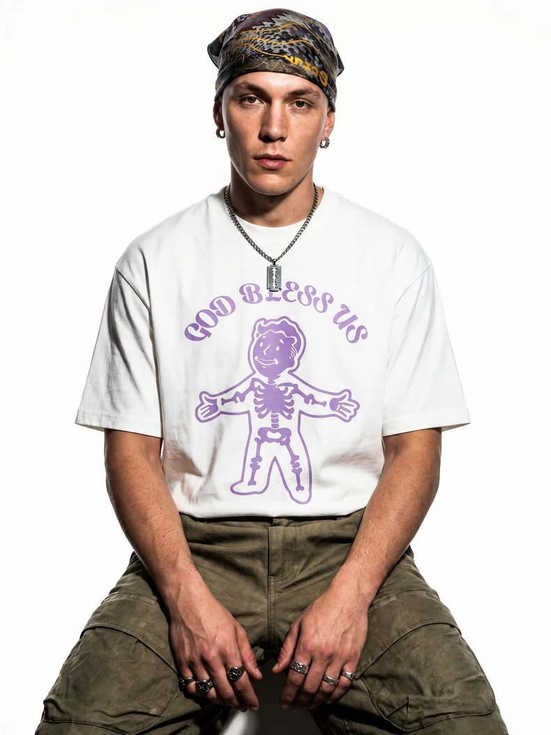 Printed Loose-fit T-shirts
