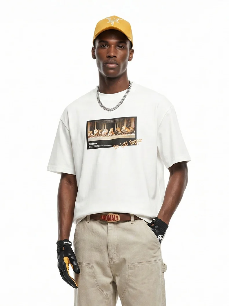 Cat Printed T-shirts - Image 6