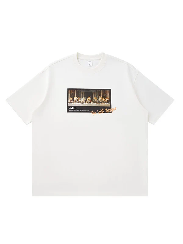 Cat Printed T-shirts - Image 9