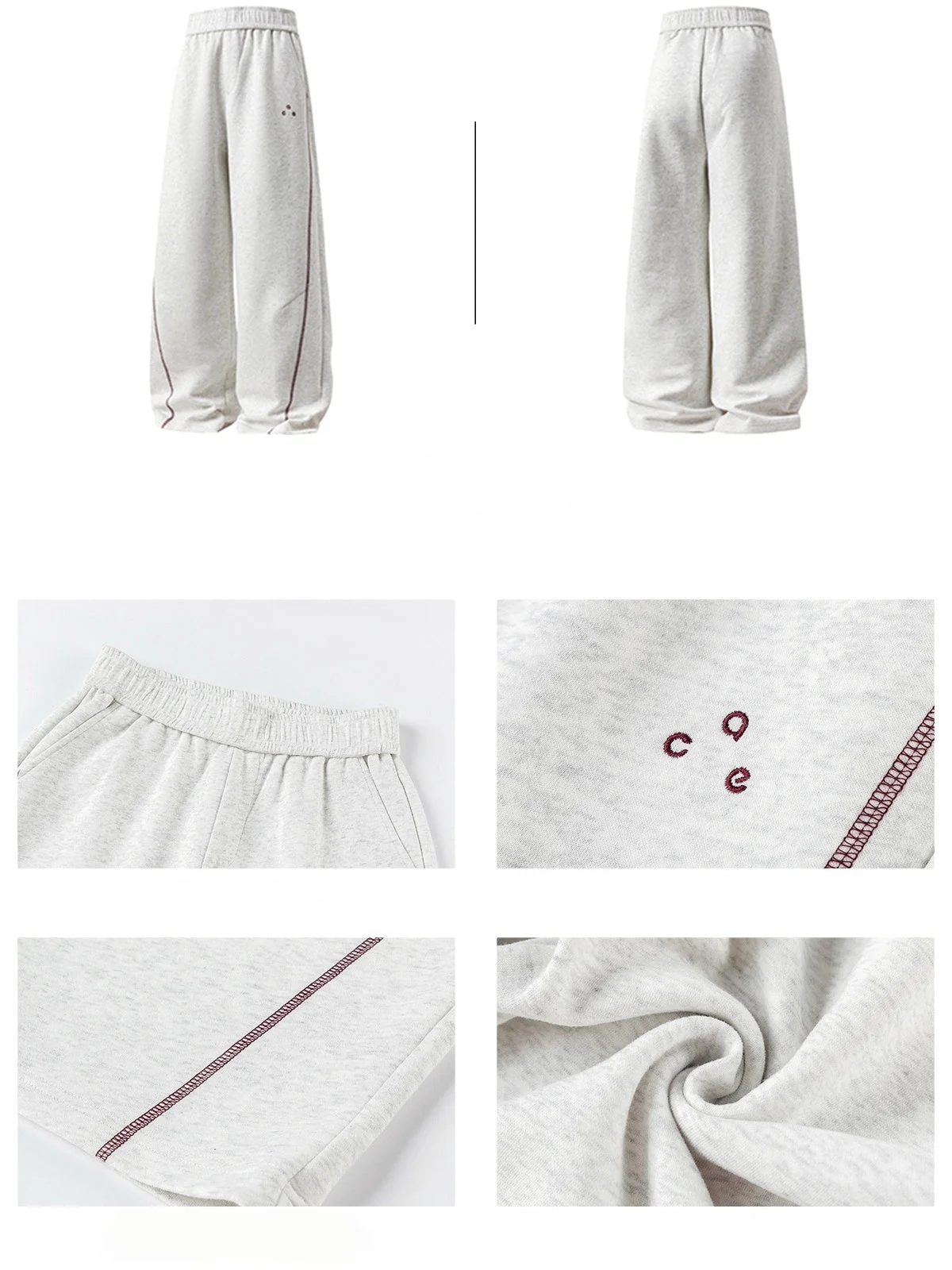 Liber Autumn Men's Embroidery Stripes Pants - Image 9