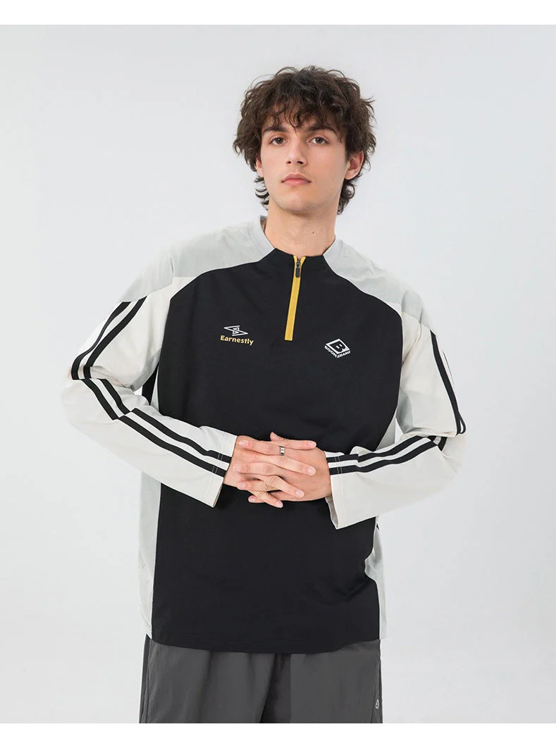 Liber Autumn Men's Color matching T-shirts - Image 7