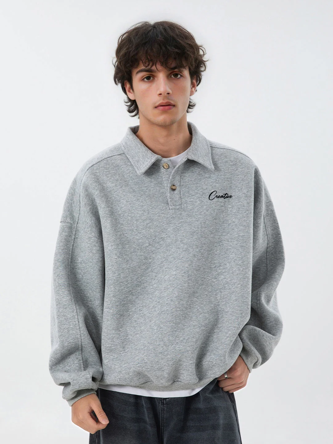 Liber Autumn Men's Letter Sweatshirts