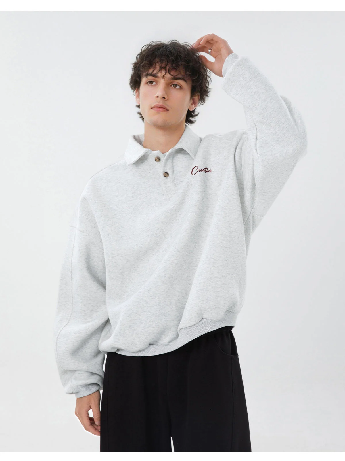 Liber Autumn Men's Letter Sweatshirts - Image 10