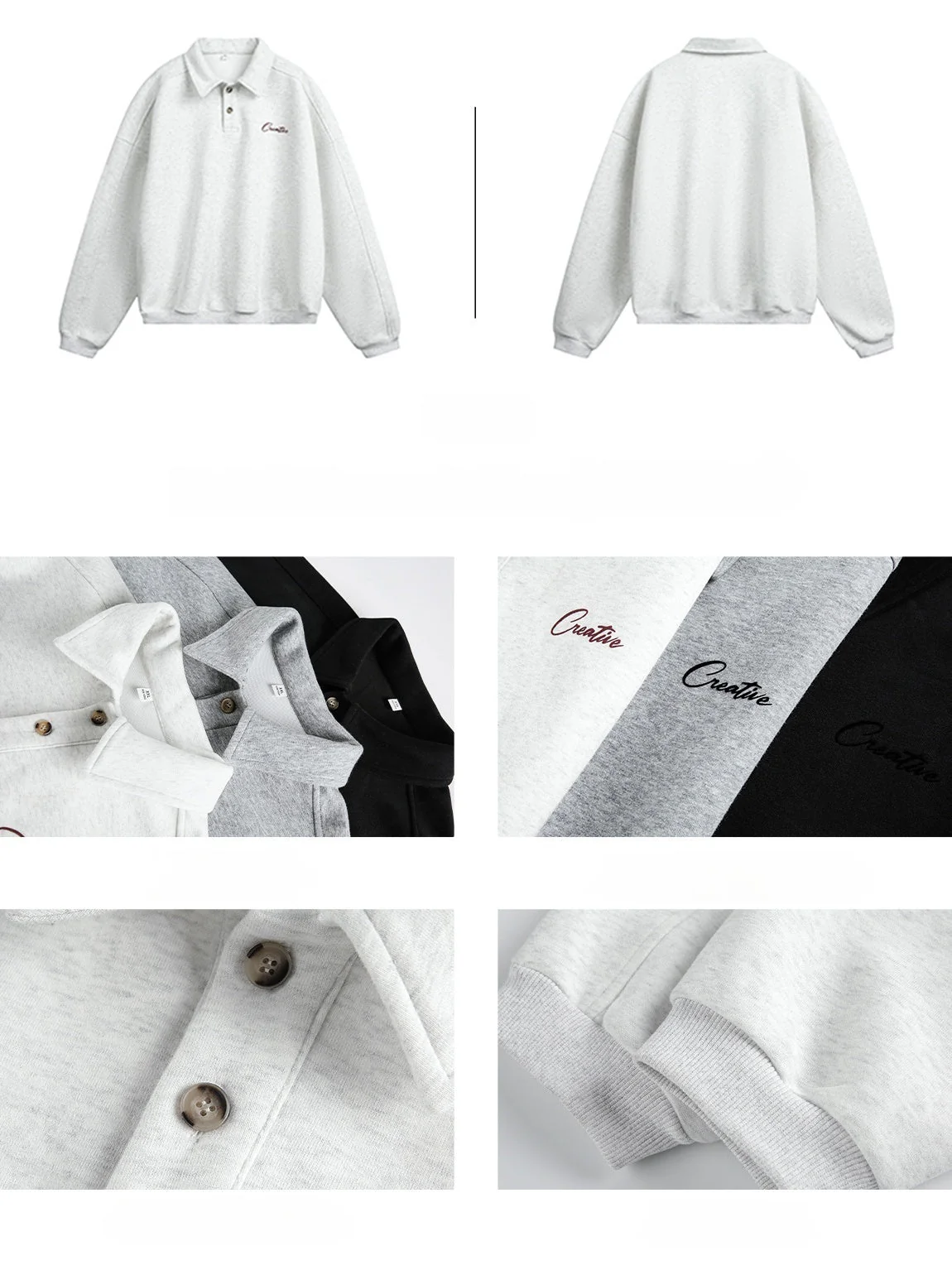 Liber Autumn Men's Letter Sweatshirts - Image 11