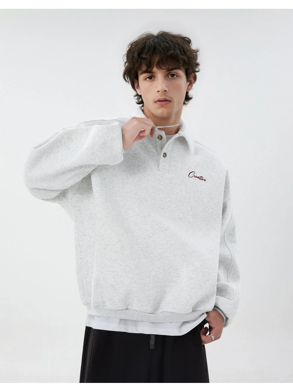 Liber Autumn Men's Letter Sweatshirts - Image 9