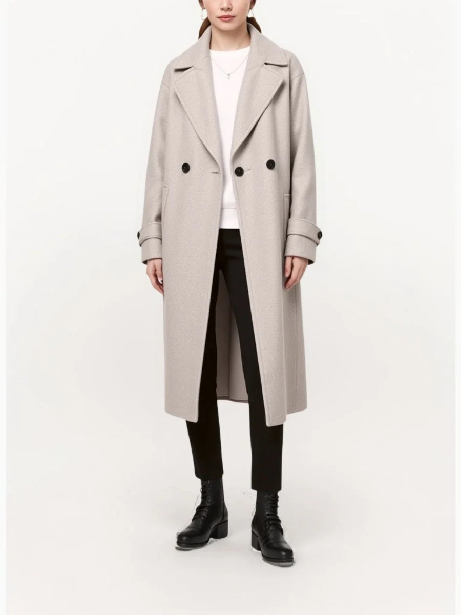Black Woolen Coat