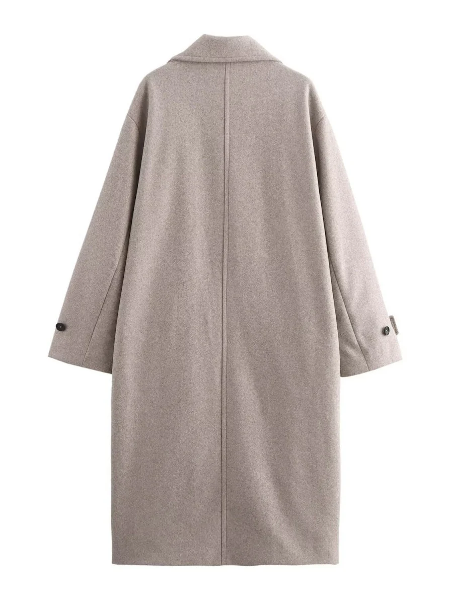 Black Woolen Coat - Image 3