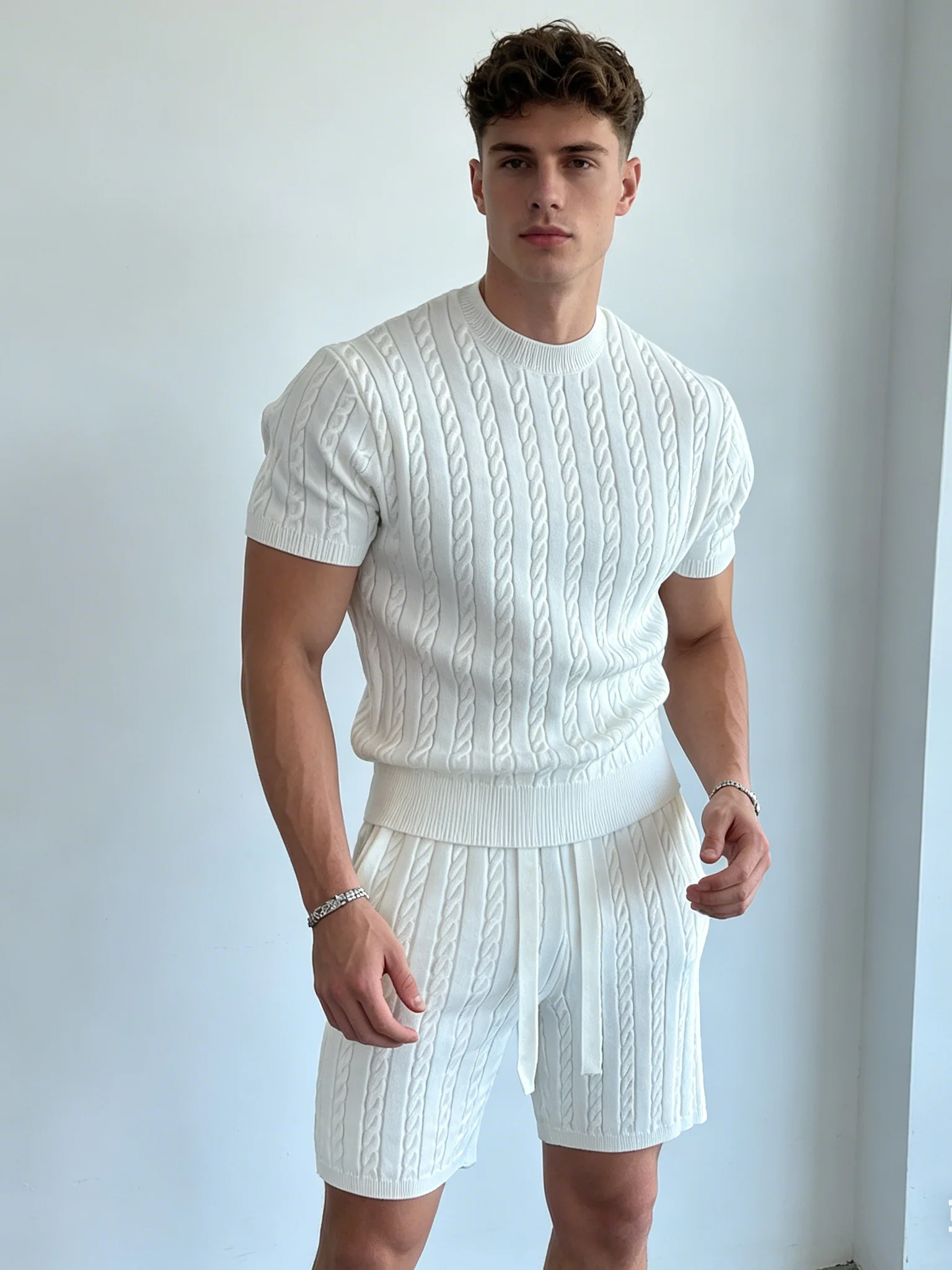Knitting Sports 2-piece Sets Set