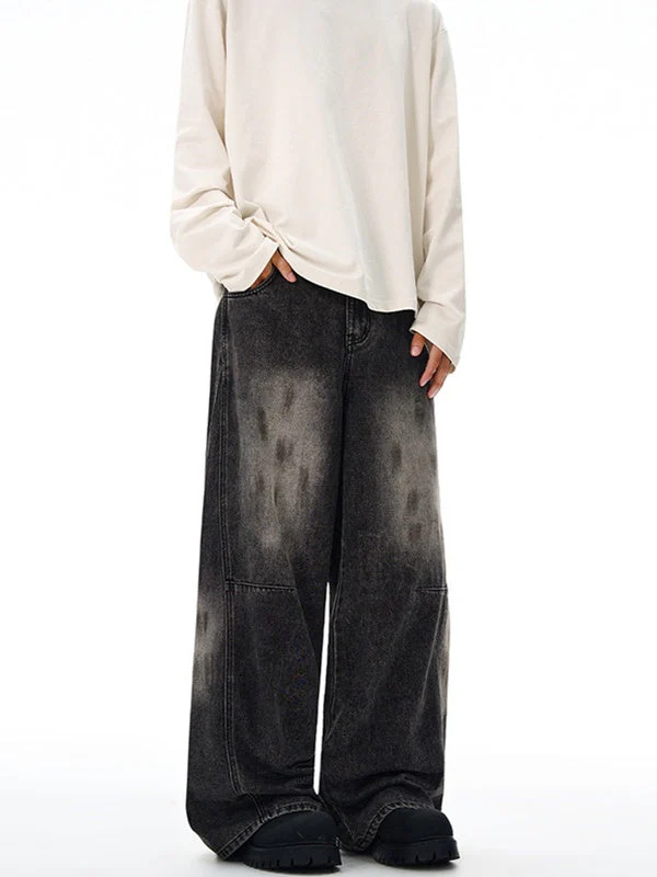 Liber Autumn Neutral wear Pocket decoration Jeans - Image 2