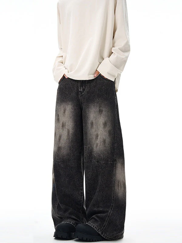 Liber Autumn Neutral wear Pocket decoration Jeans - Image 4