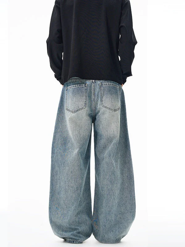Distressed Washed Jeans - Image 4