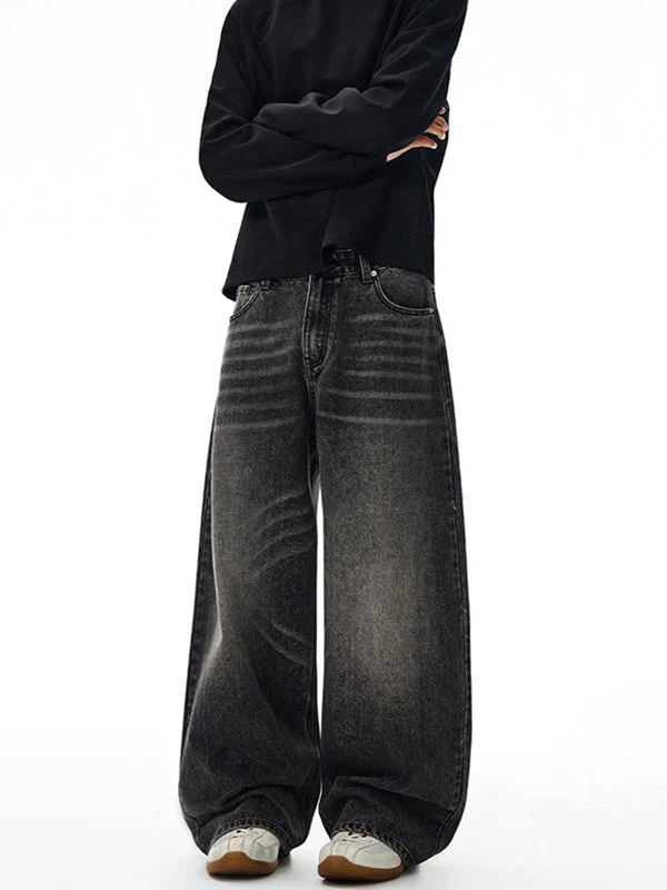 Distressed Washed Jeans - Image 6