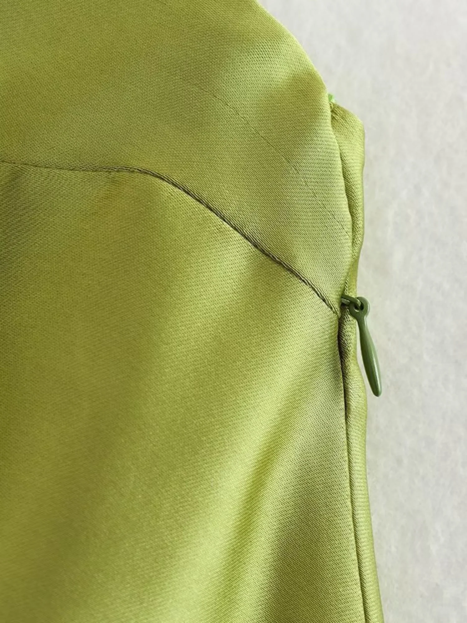Silk Satin Halter Neck And Backless Maxi Dresses - Image 9