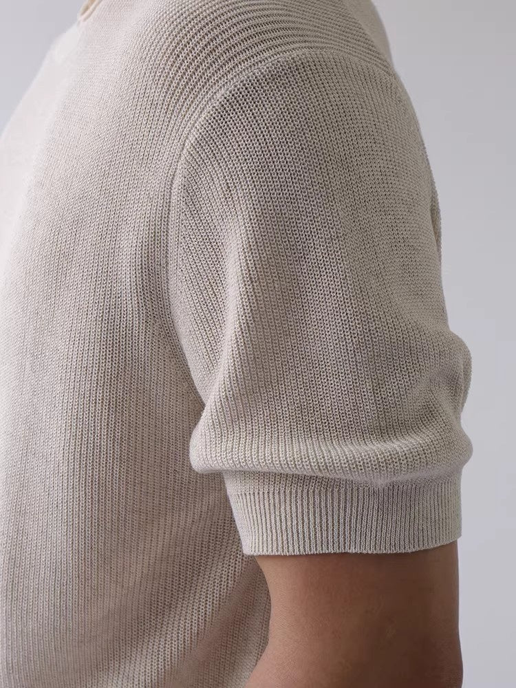 Hollow Out Breathable Solid Color T-shirts - Image 4