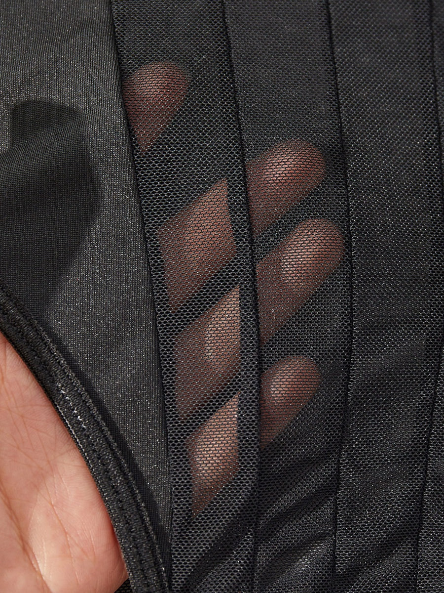 Mesh Perspective Bodysuits - Image 13