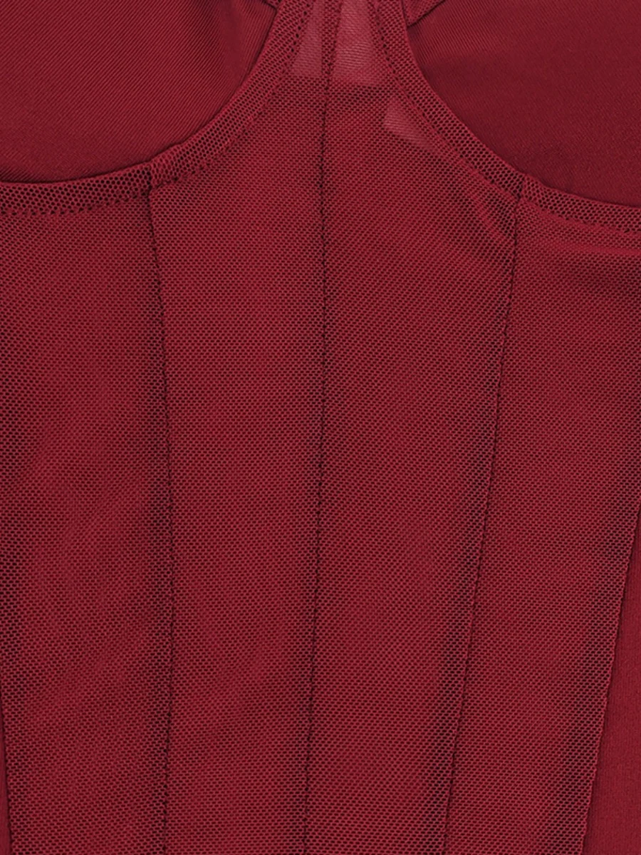 Mesh Perspective Bodysuits - Image 28