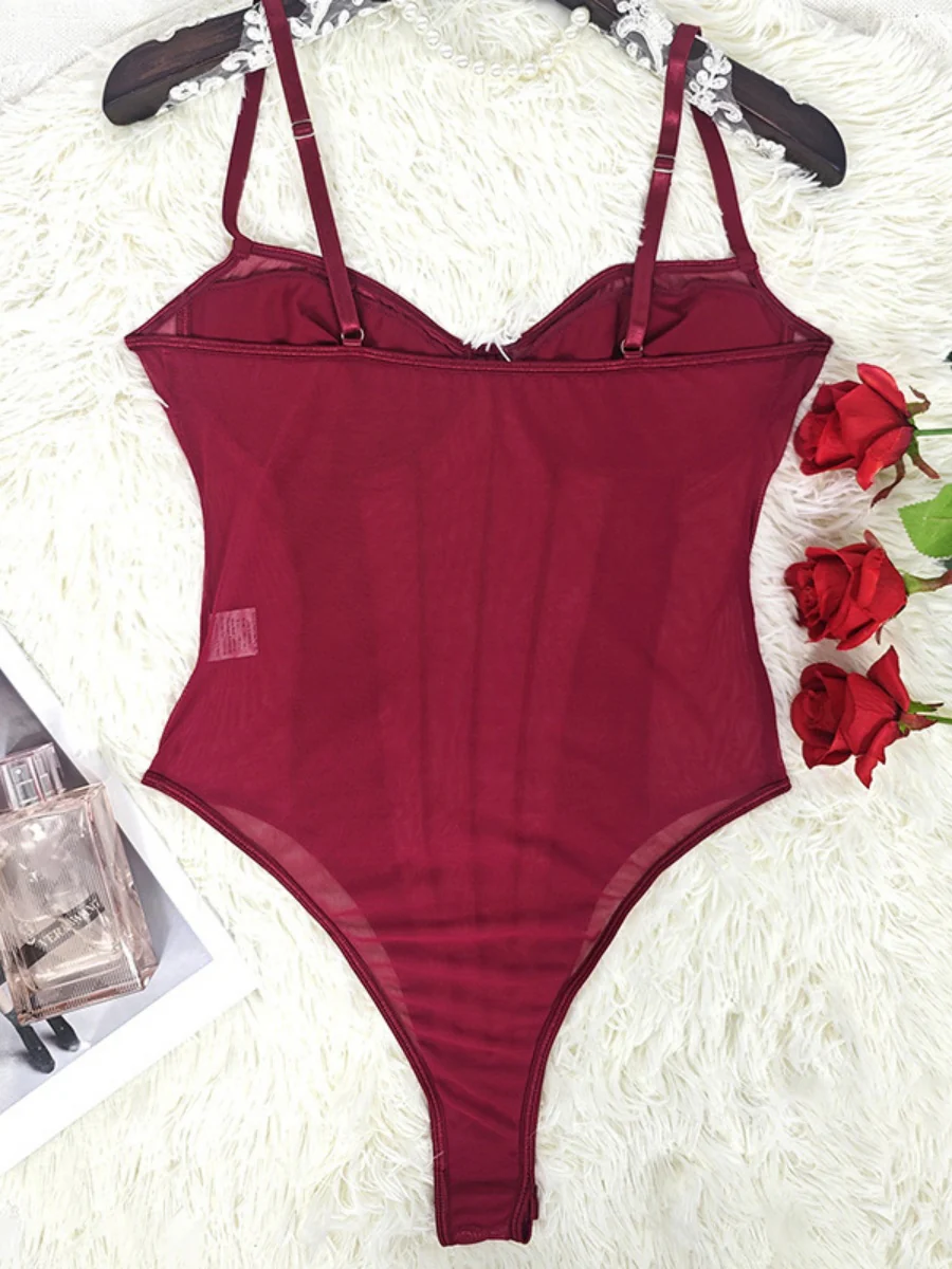 Mesh Perspective Bodysuits - Image 29