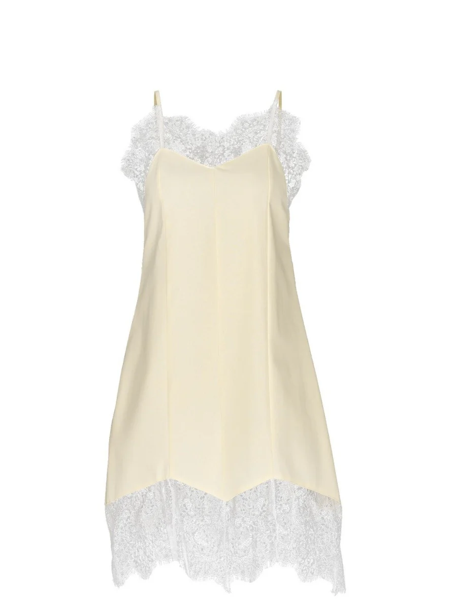 Lace-trimmed Camisole Short Dress - Image 6