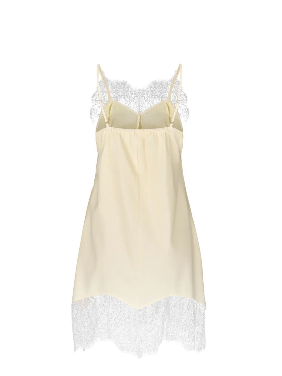 Lace-trimmed Camisole Short Dress - Image 7