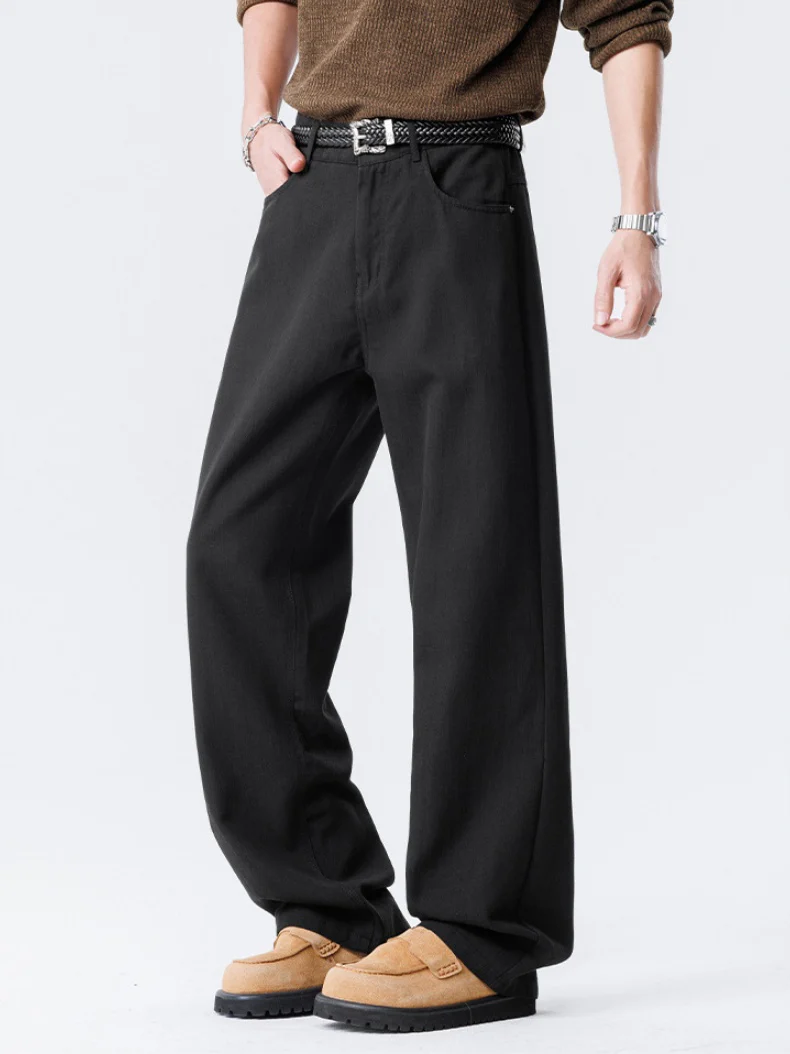 Old Money Style Flax Drape Pants - Image 7
