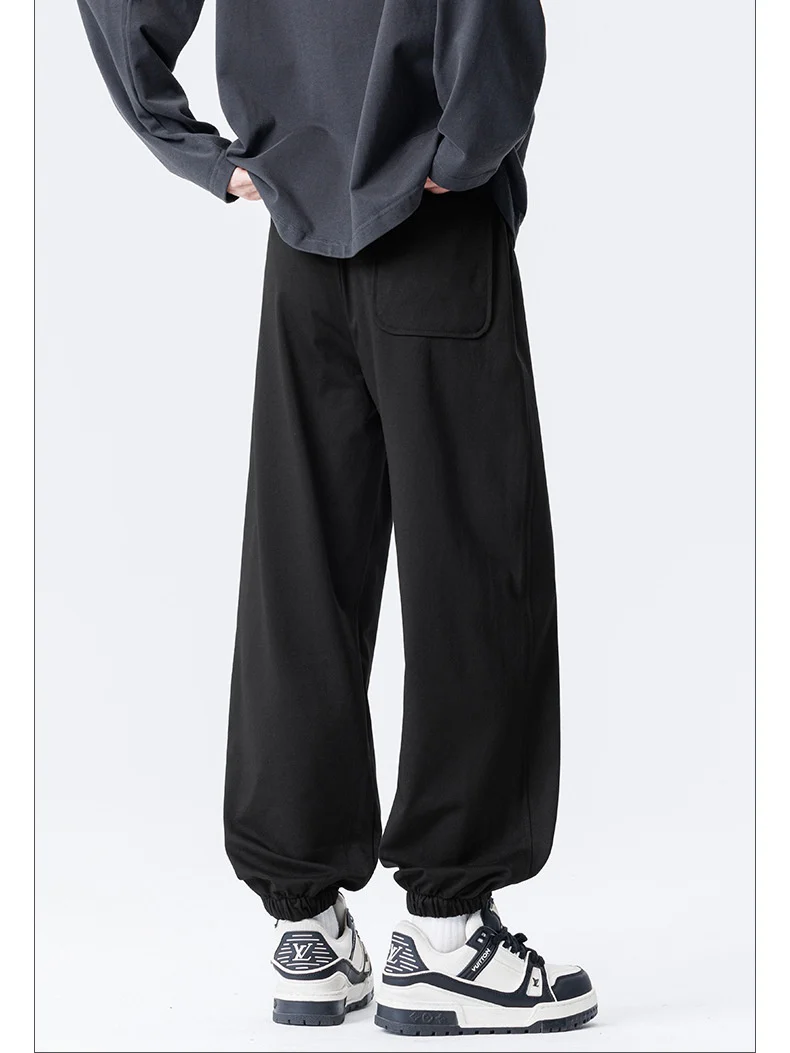 Versatile Loose-fit Foot Binding Cooling Sensation Pants - Image 2
