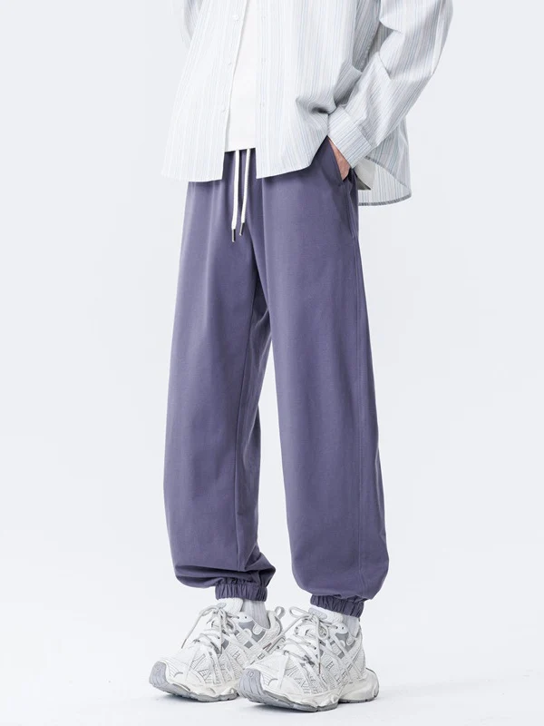 Versatile Loose-fit Foot Binding Cooling Sensation Pants - Image 4