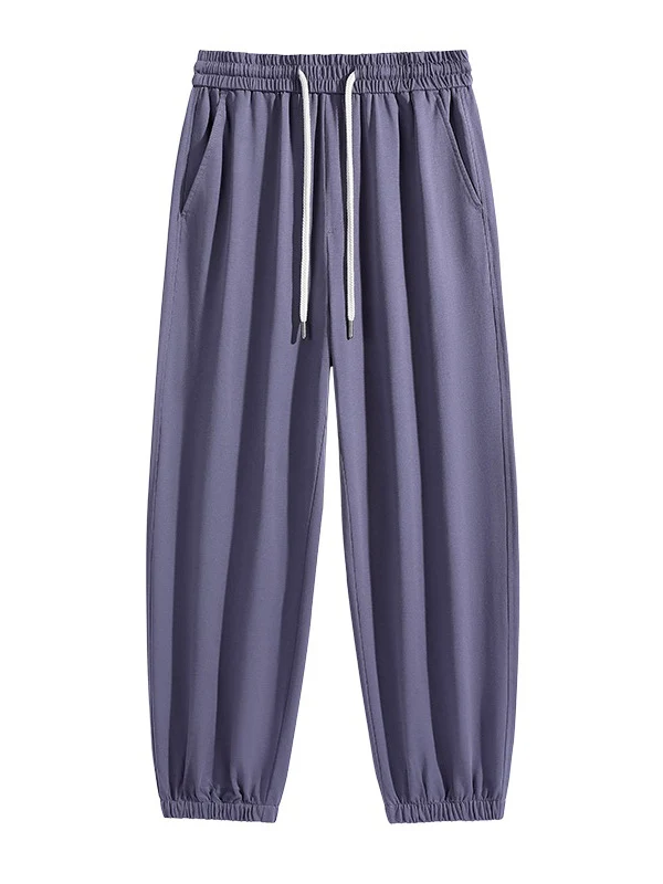 Versatile Loose-fit Foot Binding Cooling Sensation Pants - Image 5