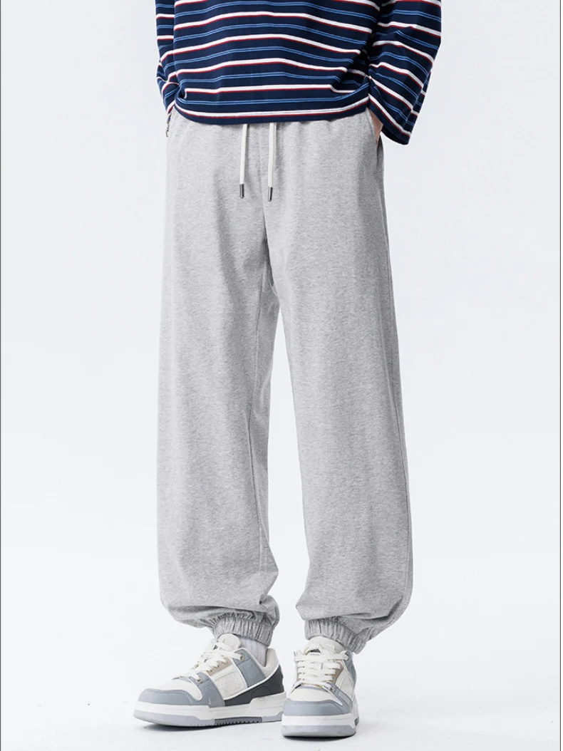 Versatile Loose-fit Foot Binding Cooling Sensation Pants - Image 6