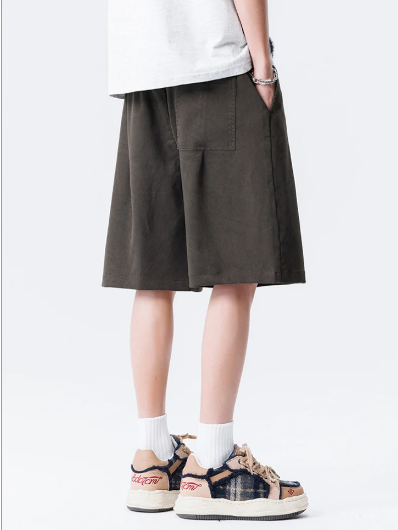 Gradient Loose-fit Leisure Five Points Shorts - Image 2