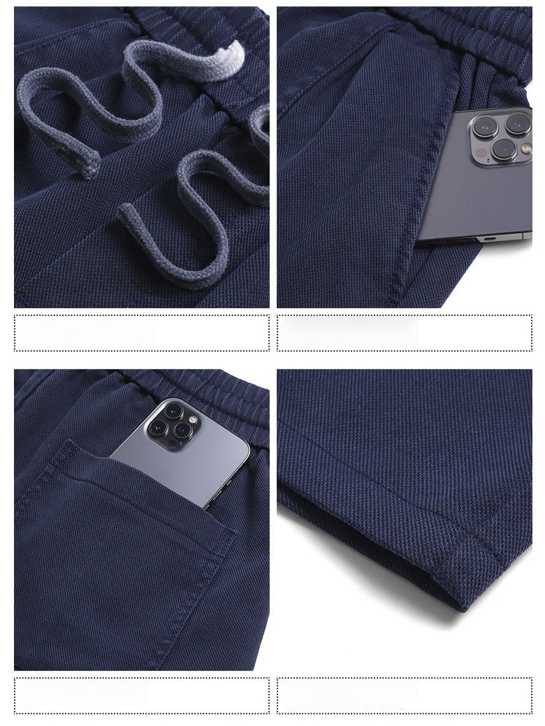 Gradient Loose-fit Leisure Five Points Shorts - Image 7