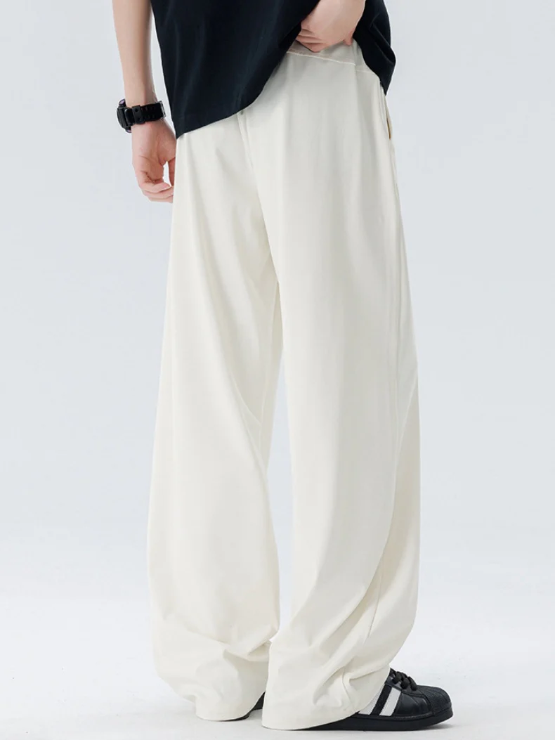 Cool Feeling Lightweight Loose-fit Straight-fit Dress Pants Pants - Image 2