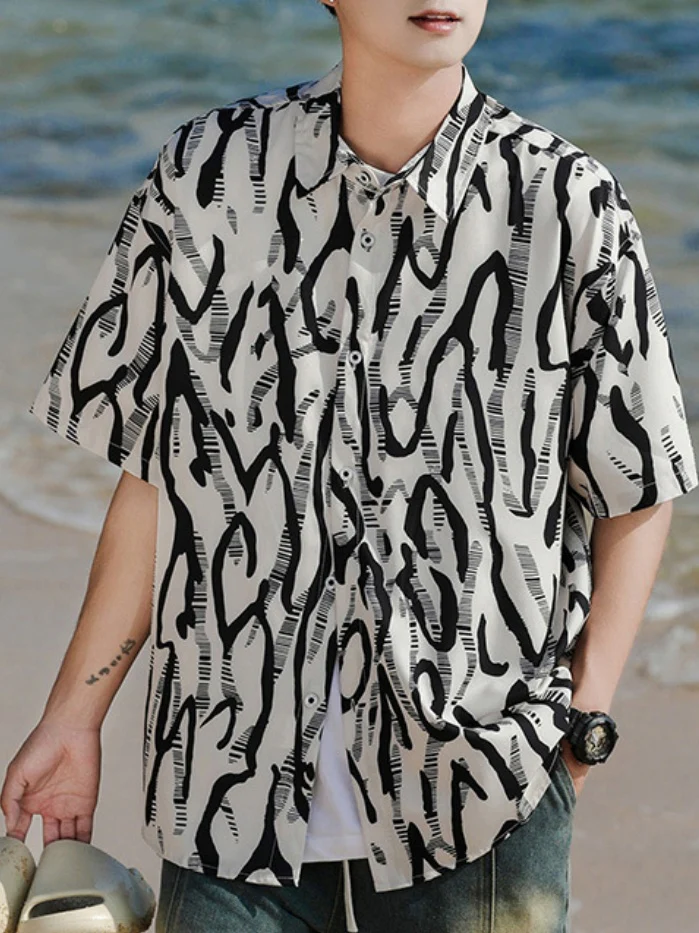 Hawaii Breathable Printed Beach Shirts - Image 4